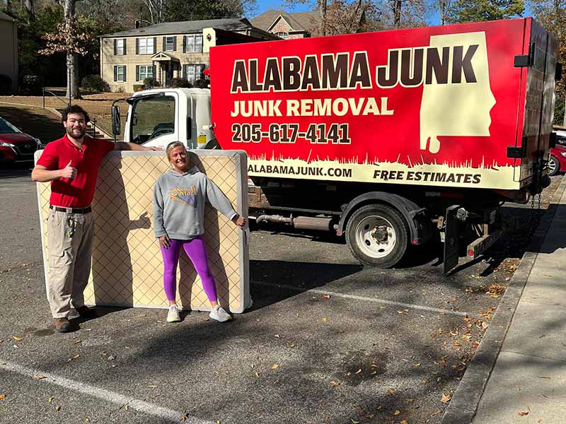 Alabama Junk Expert with Client